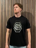 Cruyff Classics - C-Lion Chest Graphic Tee - Zwart