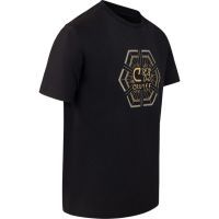 Cruyff Classics - C-Lion Geo Tee - Zwart
