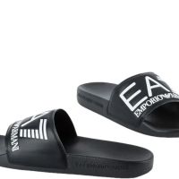 Armani EA7 - Slippers - Zwart