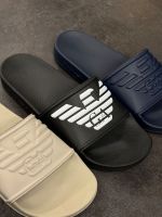 Emporio Armani - Slippers - Blauw