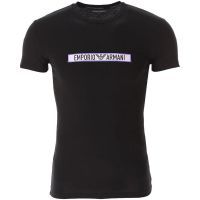 Emporio Armani T shirt Zwart Crew Neck 111035 4R517