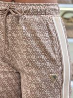 Guess Active - 4G Allover Jacquard Long Pants - Beige