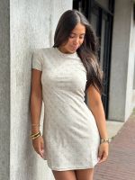Guess Active - 4G Allover Jacquard Mini Dress - Beige