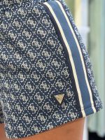 Guess Active - 4G Allover Jacquard Shorts - Blauw