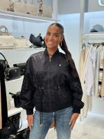 Guess Active - 4G Aop Full Zip Jacket - Zwart