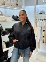 Guess Active - 4G Aop Full Zip Jacket - Zwart