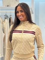 Guess Active - 4G Jacquard Full Zip Sweatshirt - Bruin