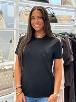 Guess Active - 4G Rhombus Aop Jacquard Boxy T - Zwart