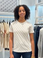 Guess Active - 4G Rhombus Studs Ss T-shirt - Beige