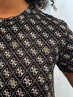 Guess Active - 4G Rhombus Studs Ss T-shirt - Zwart