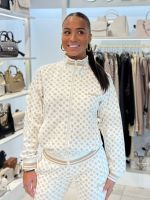 Guess Active - Aggie Full Zip Sweatshirt - Beige