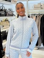 Guess Active - Aggie Full Zip Sweatshirt - Blauw