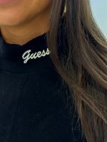 Guess Active - Alba High Neck Ls Dress - Zwart