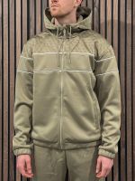 Guess Active - Anoki 4G Zip Hoodie Sweatshirt - Beige
