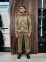 Guess Active - Anoki 4G Zip Hoodie Sweatshirt - Beige