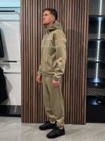 Guess Active - Anoki 4G Zip Hoodie Sweatshirt - Beige