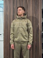 Guess Active - Anoki 4G Zip Hoodie Sweatshirt - Beige