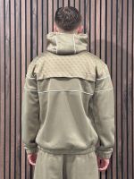 Guess Active - Anoki 4G Zip Hoodie Sweatshirt - Beige