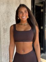 Guess Active - Blossom Rib Bralette - Bruin