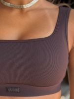 Guess Active - Blossom Rib Bralette - Bruin
