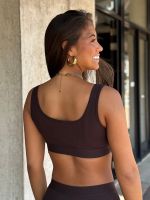 Guess Active - Blossom Rib Bralette - Bruin
