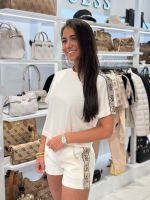 Guess Active - Britney Crop Tee - Beige