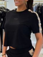 Guess Active - Britney Crop Tee - Zwart