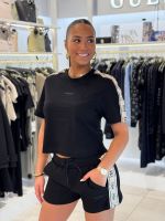 Guess Active - Britney Crop Tee - Zwart
