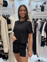 Guess Active - Britney Crop Tee - Zwart