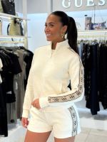 Guess Active - Britney Full Zip Sweatshirt - Beige