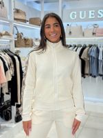 Guess Active - Britney Full Zip Sweatshirt - Beige