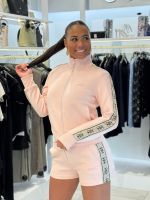 Guess Active - Britney Full Zip Sweatshirt - Roze