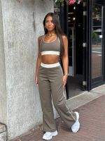 Guess Active - Brunella Wide Leg Pant - Groen