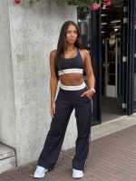 Guess Active - Brunella Wide Leg Pant - Zwart