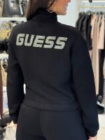 Guess Active - Cecilia Scuba Zip Sweatshirt - Zwart