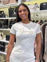 Guess Active - Circe Ss Cn T-shirt - Beige