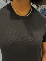 Guess Active - Dora Knit-Collar Tee - Zwart