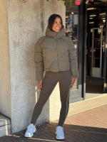 Guess Active - Fausta Puffy Jacket - Groen