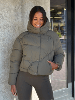 Guess Active - Fausta Puffy Jacket - Groen