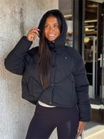 Guess Active - Fausta Puffy Jacket - Zwart