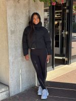 Guess Active - Fausta Puffy Jacket - Zwart
