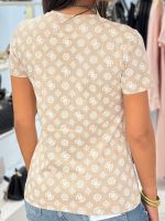 Guess Active - Gloria Peony Ss T-shirt - Beige