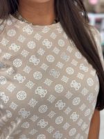 Guess Active - Gloria Peony Ss T-shirt - Beige