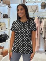 Guess Active - Gloria Peony Ss T-shirt - Zwart