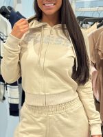 Guess Active - Primula Rhinestones Full Zip S - Beige