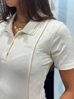 Guess Active - Peony Aop Ss Polo Dress - Wit