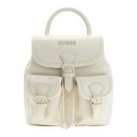 Guess Active - Litzy 4G Debossed Back Pack - Wit