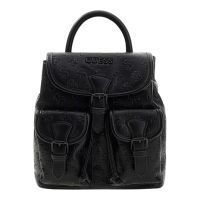 Guess Active - Litzy 4G Debossed Back Pack - Zwart