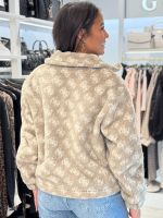 Guess Active - Louise Sherpa Full-Zip Jacket - Beige