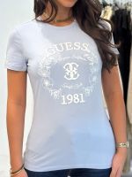 Guess Active - Maddalena Cn Ss T-shirt - Blauw
